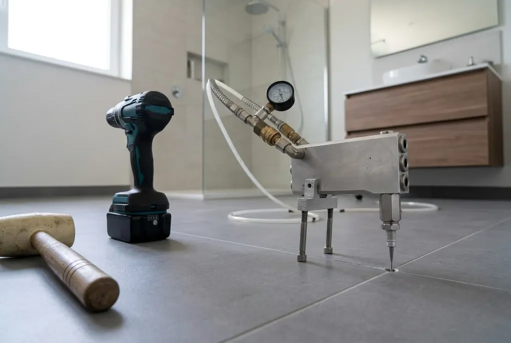 Kitbedrijf Hengelo – holle tegels injecteren